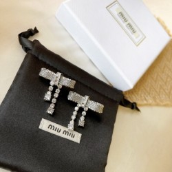 Great performance during spring and summer Earrings 2023SS MIU MIU Miu Miu